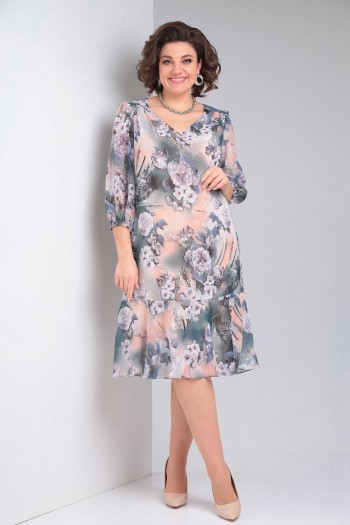 Платье нарядно-повседневное 2672