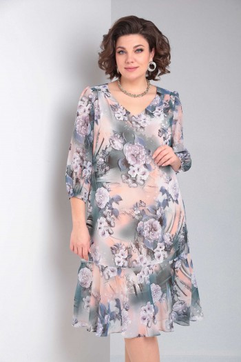 Платье нарядно-повседневное 2672