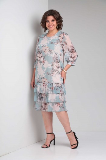 Платье нарядно-повседневное 2680 мятное